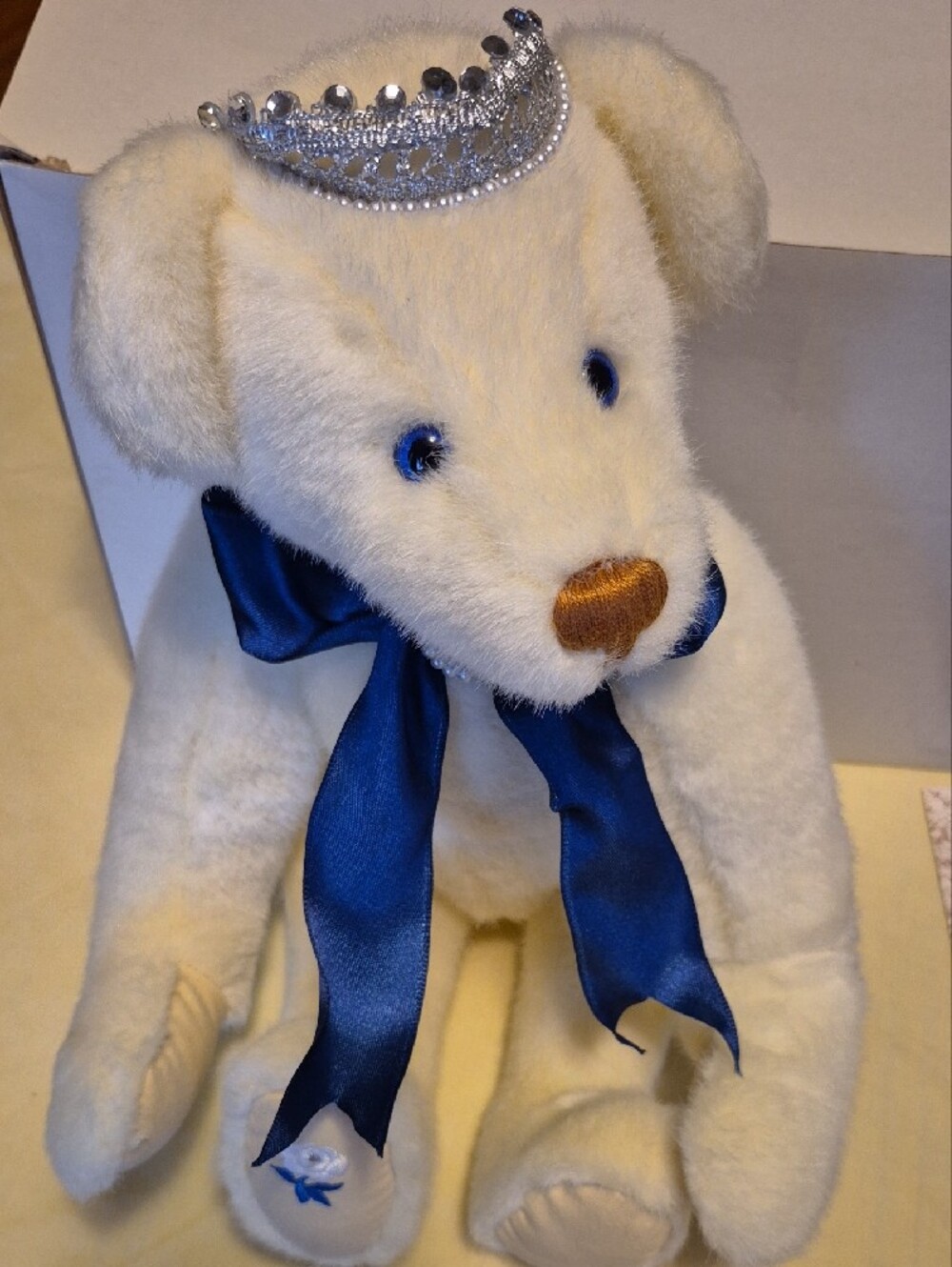 Vintage Princess Diana "England's Rose" Teddy Bear Ashton Drake Gallery - Picture 2 of 14